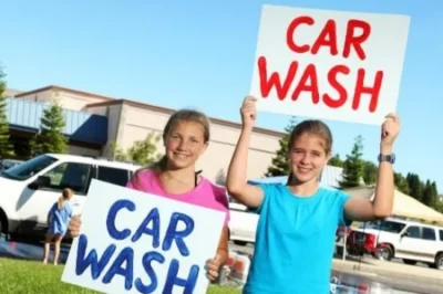 BCM Fundraising Program With Volunteers - Car Wash